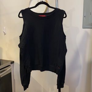 Shoulder cut-out sweatshirt by n:philanthropy
